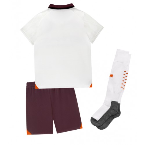 Maillot de foot Manchester City Extérieur enfant 2023-24 Manches Courte (+ pantalon court)